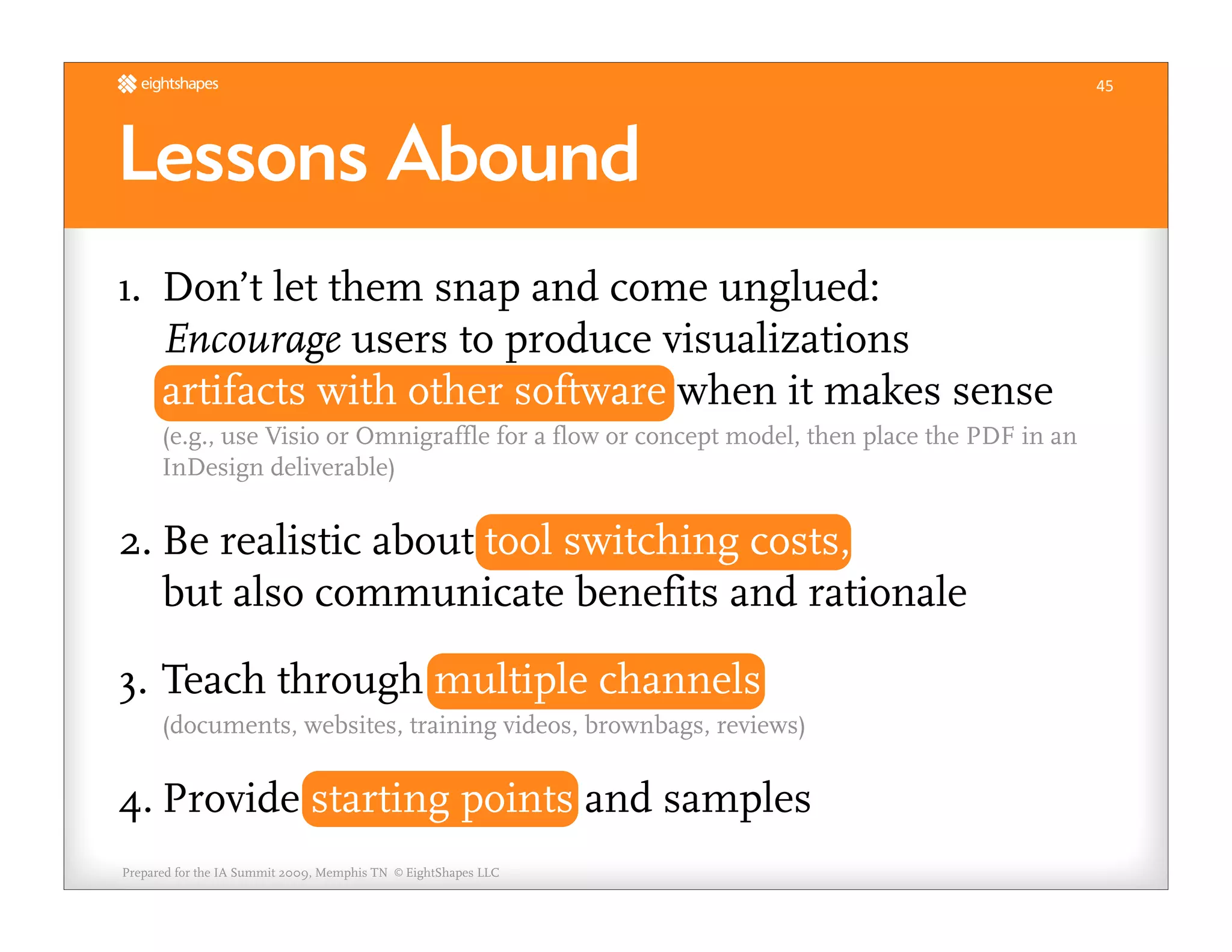 Unify Your Deliverables