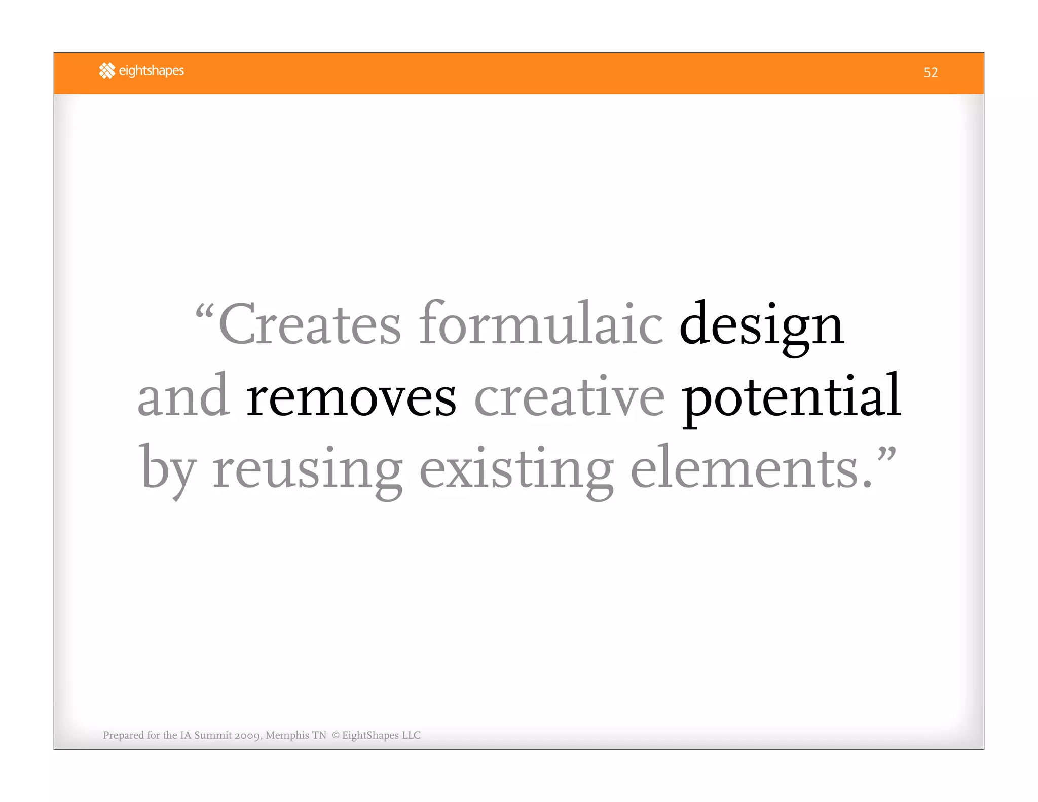 Unify Your Deliverables