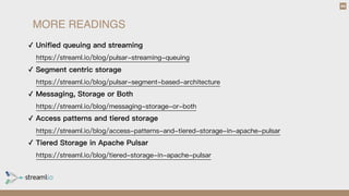 Pulsar Message Queue Unifying Messaging, Queueing & Light Weight Compute Using Apache Pulsar ...