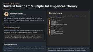 Understanding Intelligence in Psychology | PPTX