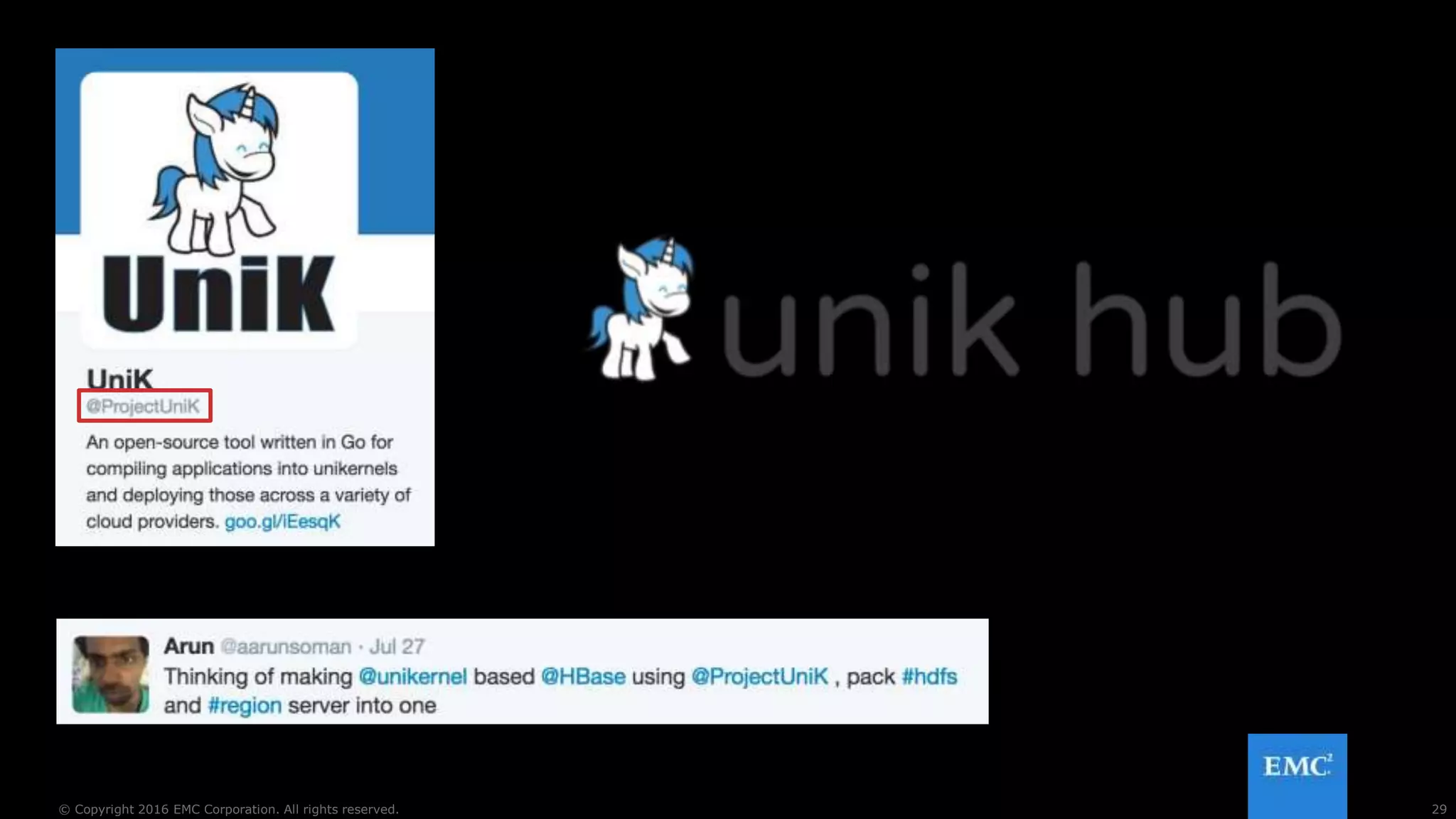 29© Copyright 2016 EMC Corporation. All rights reserved.
 