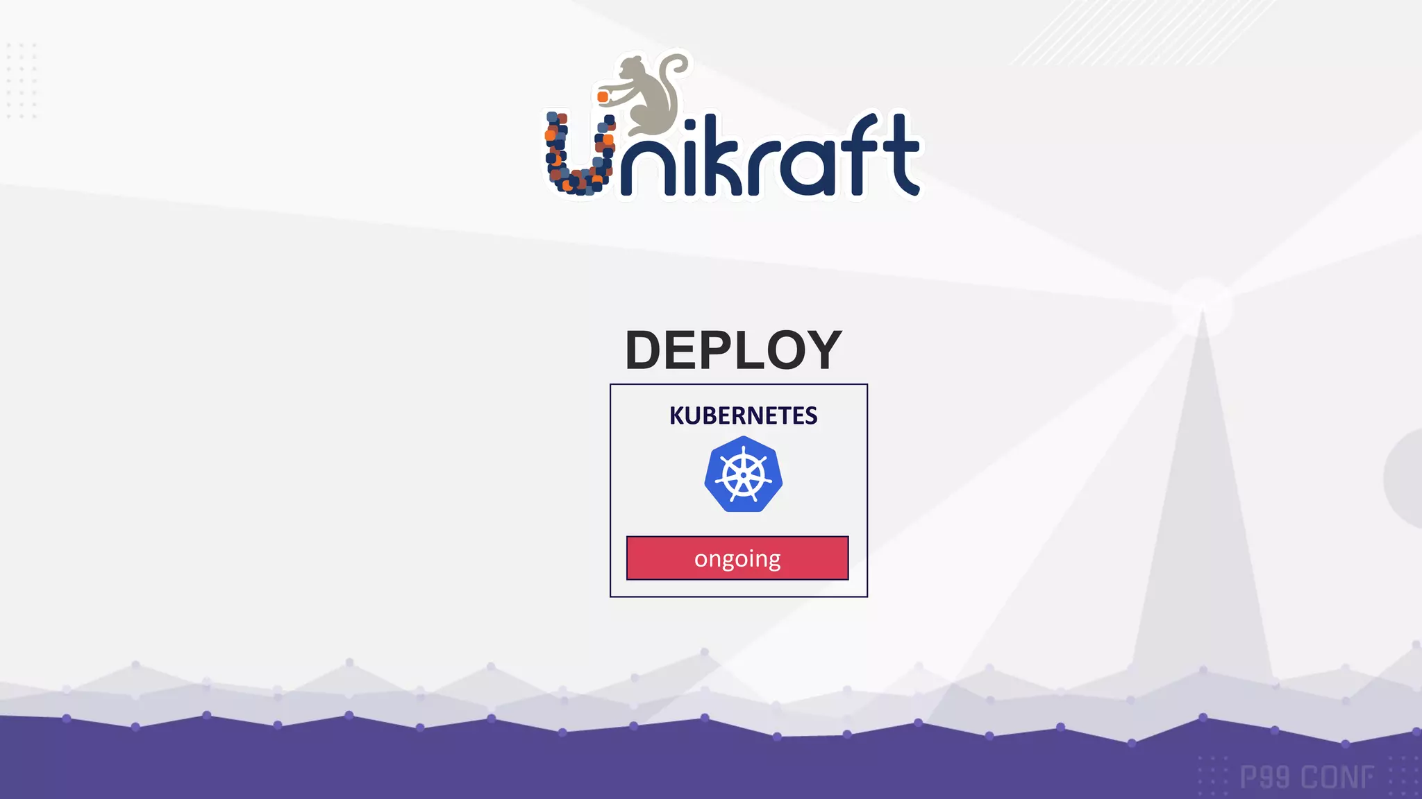 ongoing
KUBERNETES
DEPLOY
 