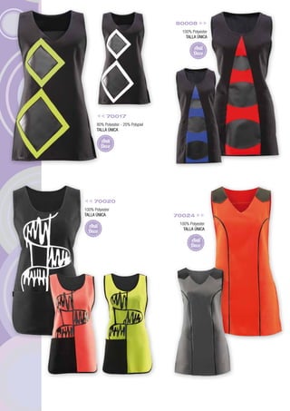 70017	
80% Polyester - 20% Polypiel
TALLA ÚNICA
70020	
100% Polyester
TALLA ÚNICA
80008
100% Polyester
TALLA ÚNICA
70024
100% Polyester
TALLA ÚNICA
Anti
Deco
Anti
Deco
Anti
Deco
Anti
Deco
 