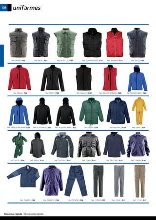 108
Ref. VIPER | P.20
Ref. RELAX | P.22
Ref. REPLAY WOMAN | P.23
Ref. 00205 | P.24
Ref. CAPRO | P.26
Ref. IBON | P.21
Ref. ROXY | P.22
Ref. ROCK MEN | P.23
Ref. RIVER | P.25 Ref. CROSBY | P.25
Ref. PARSOL | P.26
Ref. MUSCLE | P.21
Ref. RALLYE | P.22
Ref. ROCK WOMAN | P.23
Ref. FORA | P.25
Ref. PPAZM | P.26
Ref. EQUINOX PRO | P.21
Ref. RALLYE WOMAN | P.22
Ref. SURF | P.24
Ref. RECORD | P.25
Ref. 12380 | P.27
Ref. WINNER | P.21 Ref. RICO | P.21
Ref. REPLAY MEN | P.23
Ref. MISTRAL | P.24 Ref. EBRA | P.24
Ref. CPAZM | P.26
Ref. 12150 | P.27Ref. 10380 | P.27
Recerca ràpida / Búsqueda rápida
 