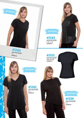 41222
100% POLYESTER
S-M-L-XL-XXL
CAMISETA
41239
100% POLYESTER
S - L
CAMISETA
41243
100% POLYESTER
S - M - L - XL
CAMISETA
41242
100% POLYESTER
S - L
CAMISETA
41240100% POLYESTERS - L
CAMISETA
NOVEDAD
NOVEDAD
NOVEDAD
NOVEDAD
NOVEDAD
NOVEDAD
 