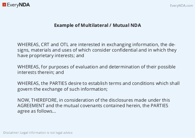 unilateral vs mutual ndas one page nda template