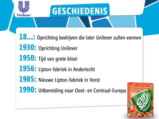 Presentatie: Unilever
