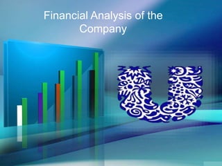 Financial Analysis of the
Company
 