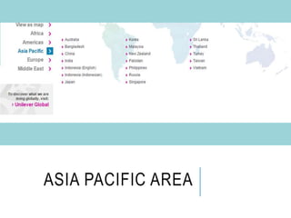 ASIA PACIFIC AREA
 