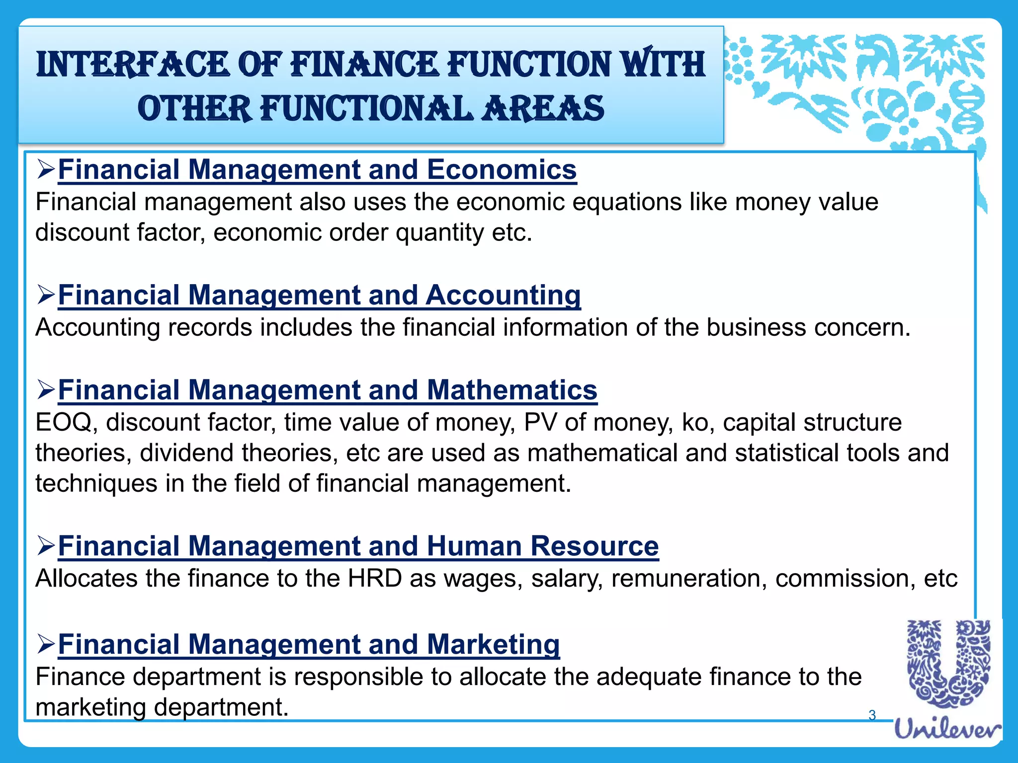 Unilever limited transforming the finance function | PDF