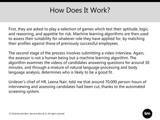 How Unilever Uses Artificial Intelligence To Recruit And Train