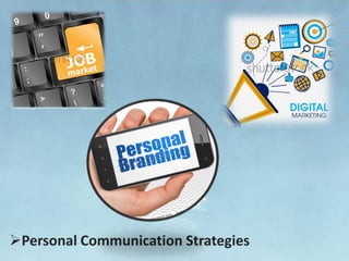 Personal Communication Strategies
 