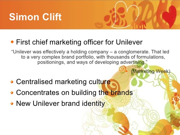 Unilever strategic marketing