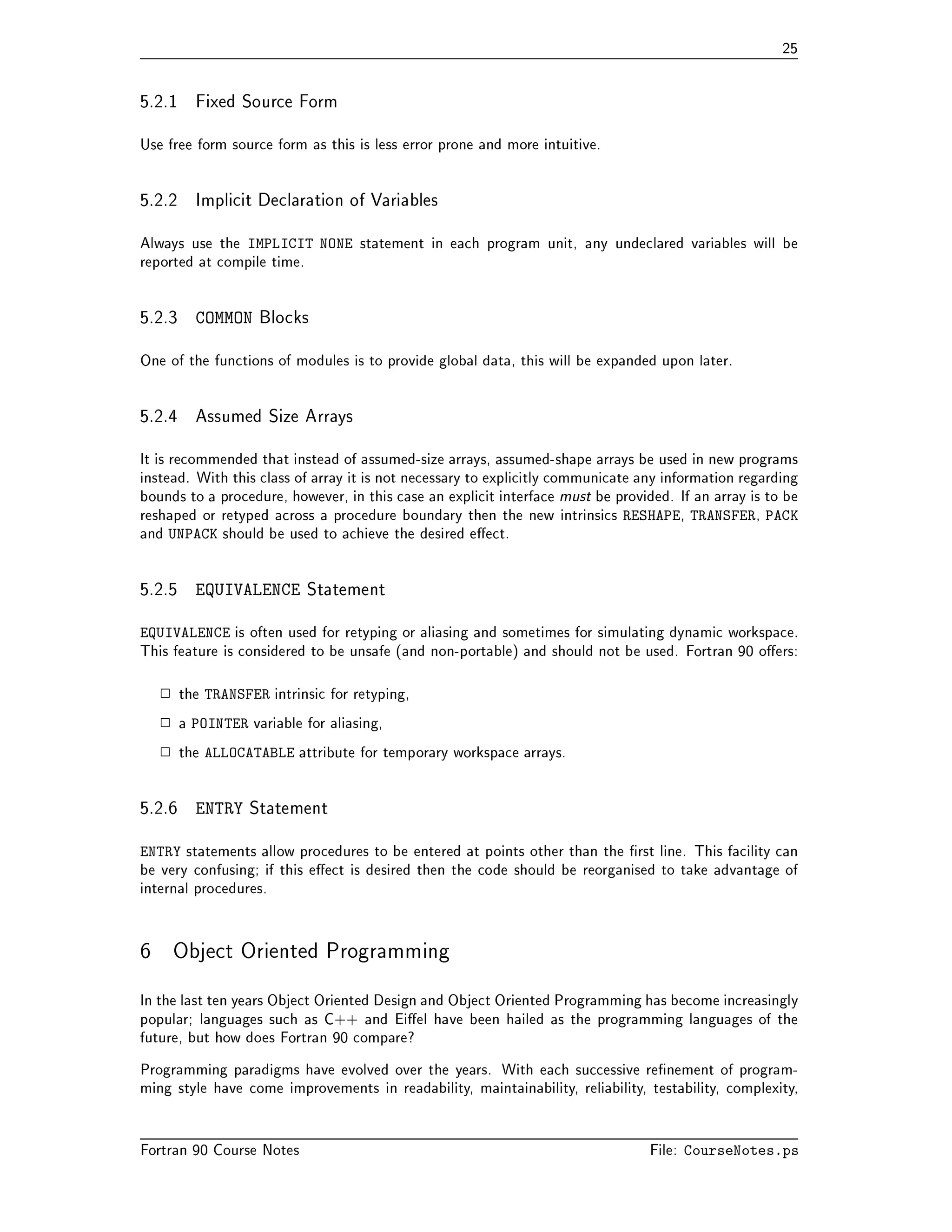 Pointers and Lists                                       
 Linked List Example                                  
 