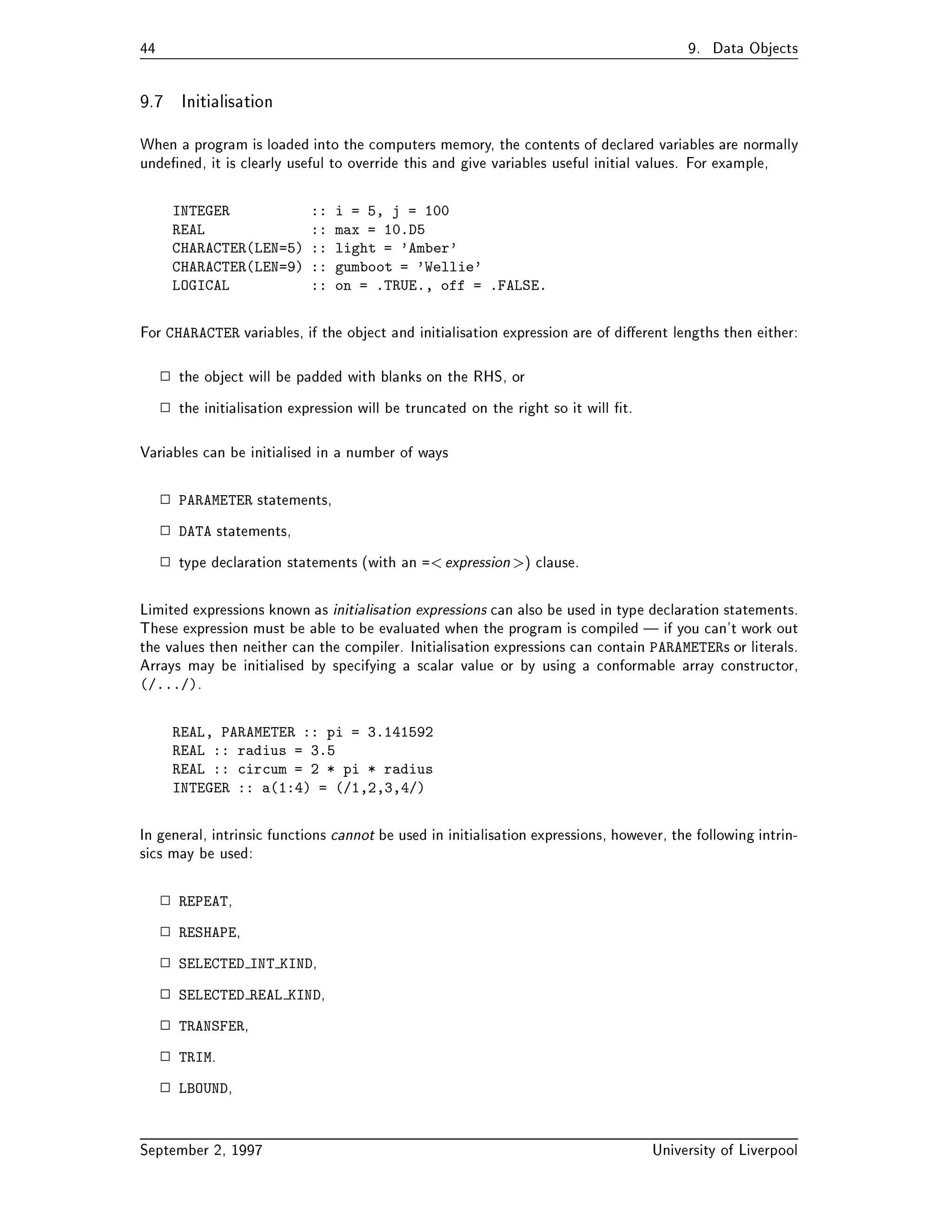 Course Notes File CourseNotesps 
 