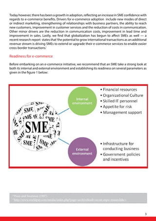E-commerce for Small and Medium Enterprises (SMEs) | PDF