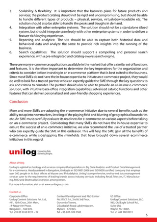E-commerce for Small and Medium Enterprises (SMEs) | PDF