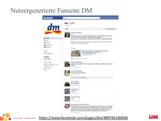 Nutzergenerierte Fanseite DMhttps://www.facebook.com/pages/dm/489783180006