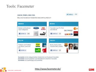 Tools: Facemeterhttp://www.facemeter.de/