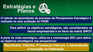 Estratégias e
Planos
 