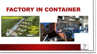 FACTORY IN CONTAINER
 