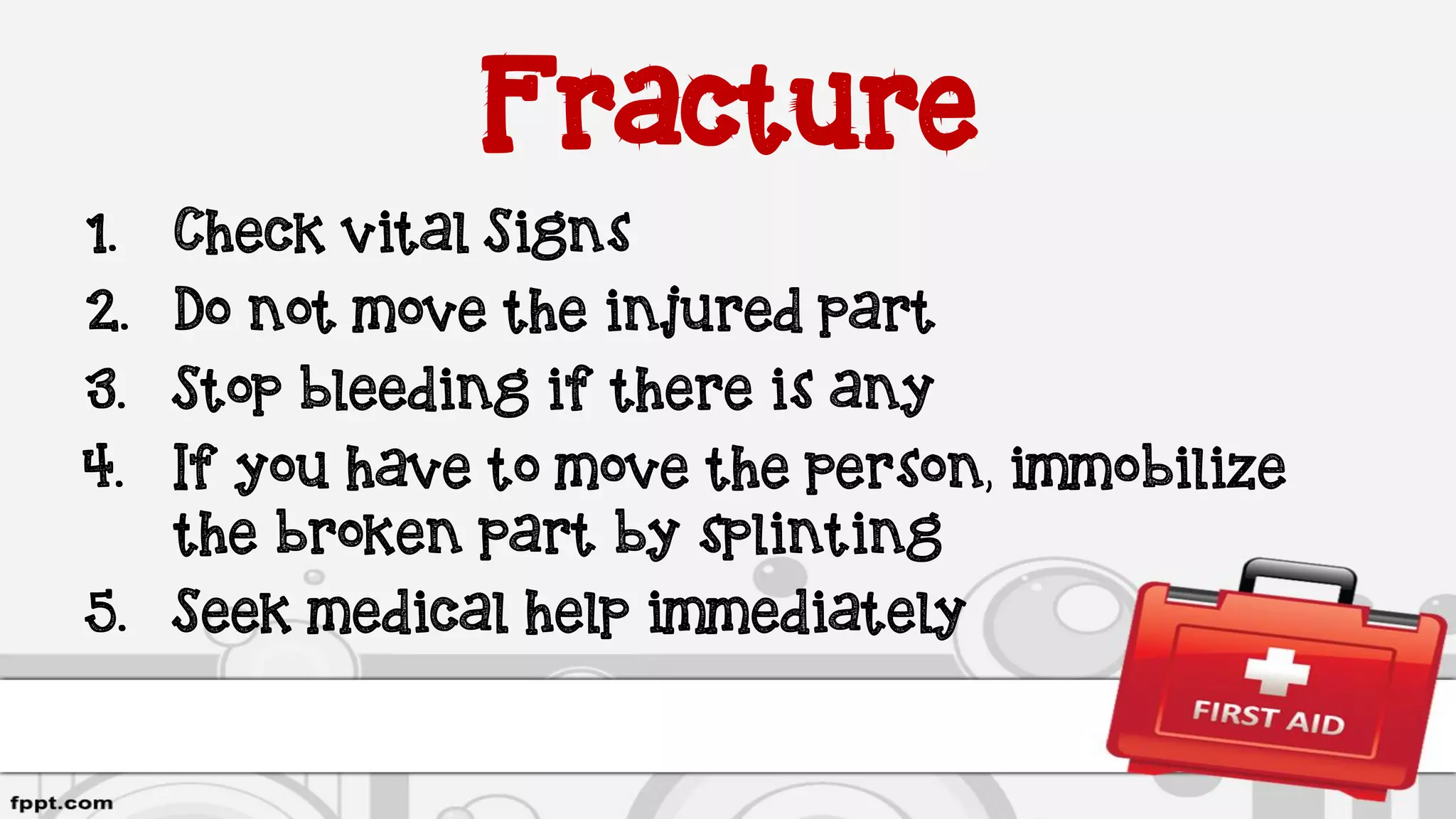 Unintentional injury