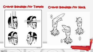 Cravat Bandage for NeckCravat Bandage for Temple
 