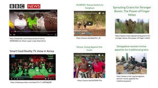 UN International Year of Lets Millet