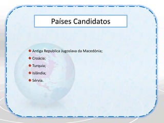 Em 2002…  O Euro tornou-se na moeda nacional em 12 dos Estados-membros; O Euro passou a englobar 16 países, com a Eslováquia a aderir à Zona Euro em 1 de Janeiro de 2009.