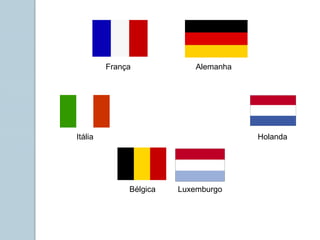 França Alemanha
Itália
Bélgica Luxemburgo
Holanda
 