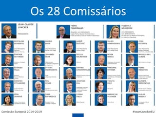 Os 28 Comissários
24
 