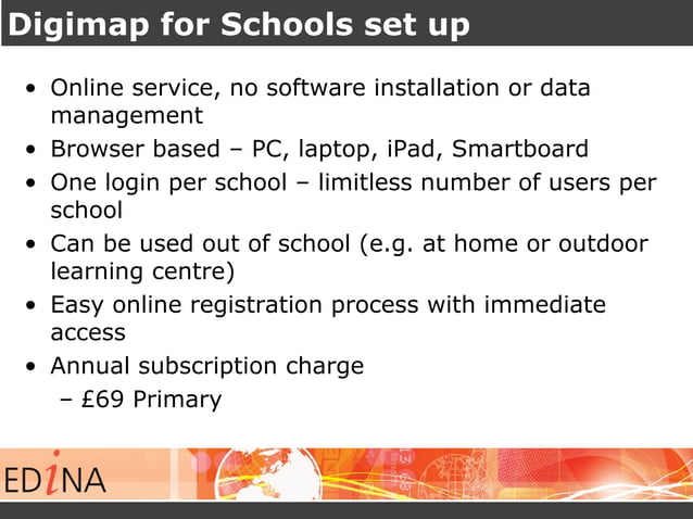 Digimap for Schools for Primary Schools | PPT