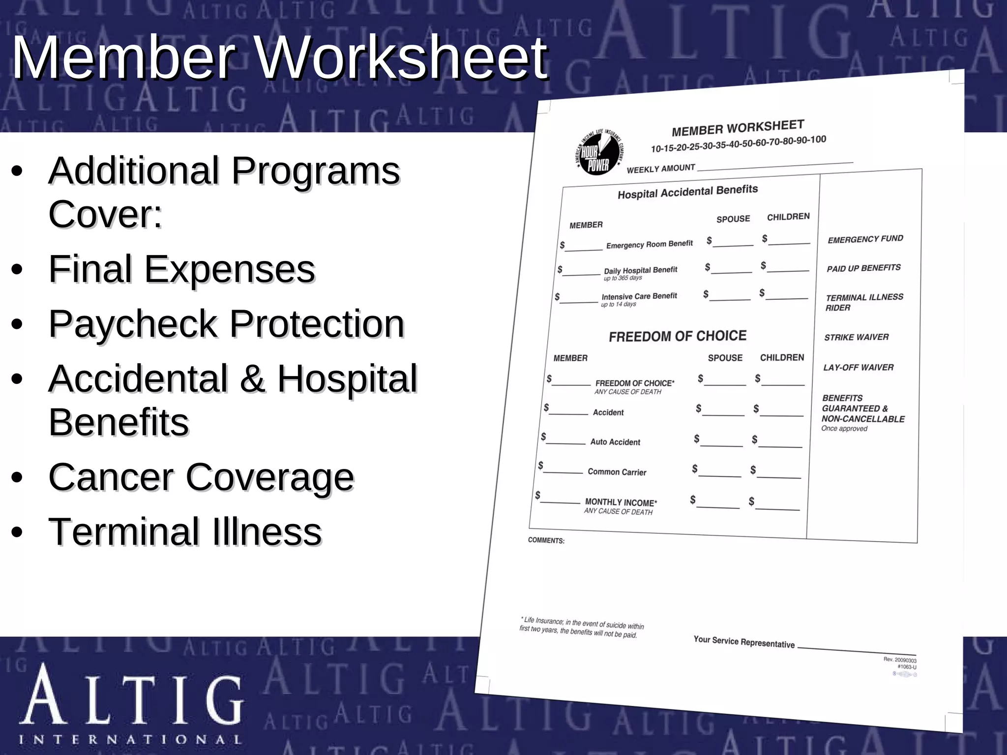 Union Member Benefits Open Enrollment | PPT