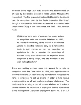 Union case | PDF