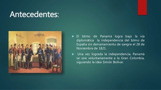 Resultado de imagen para periodo de union a colombia
