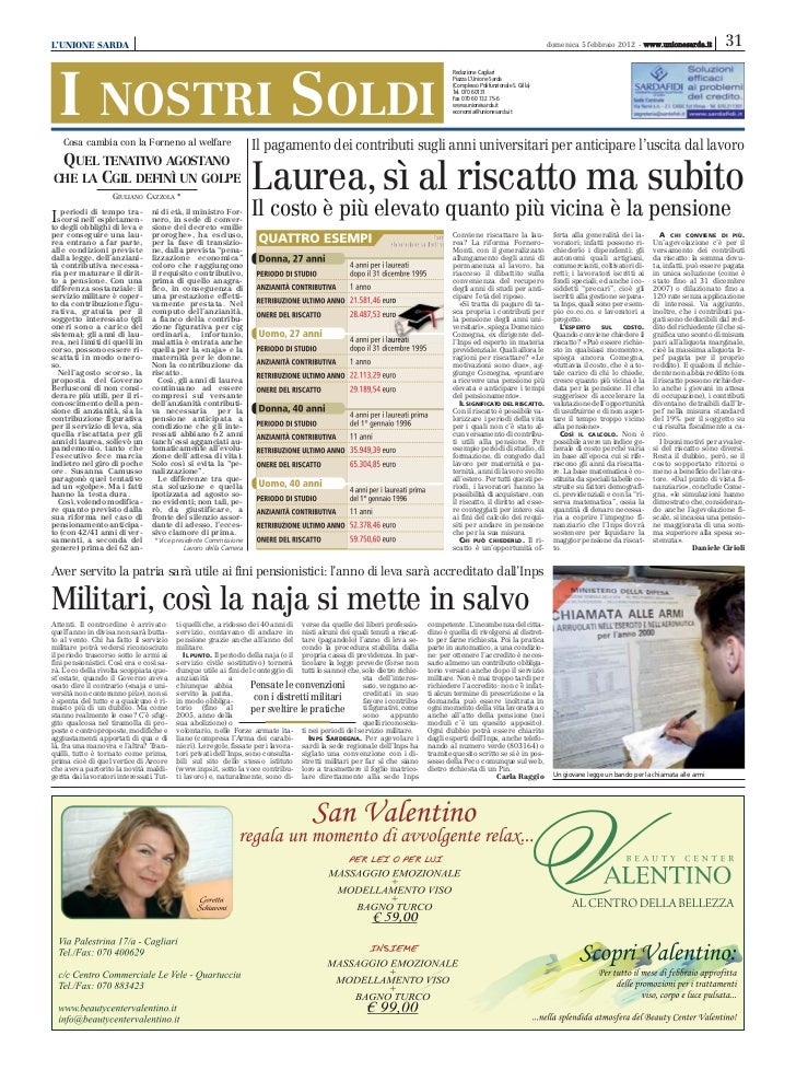 Unione sarda 522012
