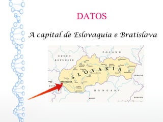 A capital de Eslovaquia e Bratislava
DATOS
 