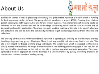 surat textile traders PPT