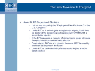 Union Organizing Awareness | PPT