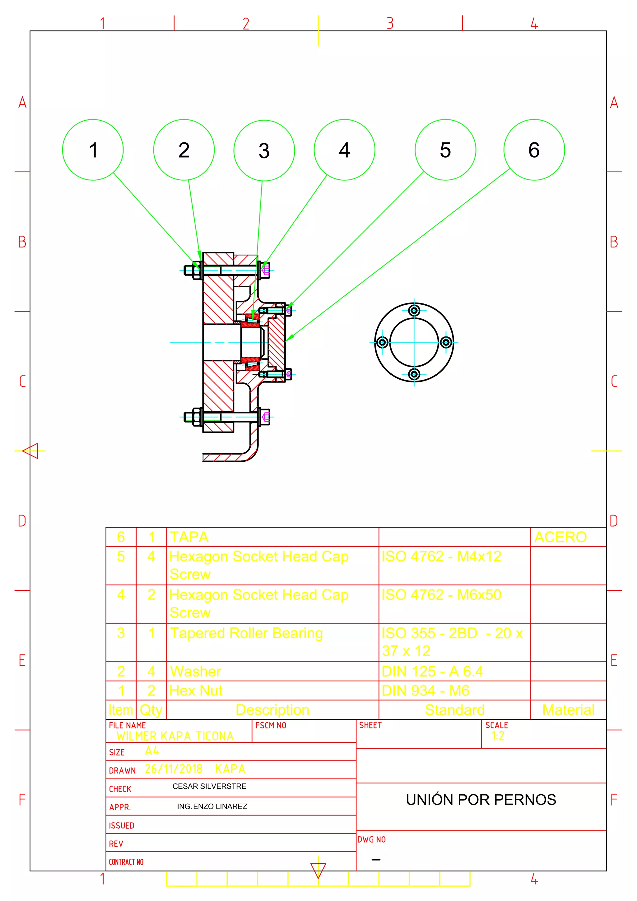 Union por pernos layout2 | PDF