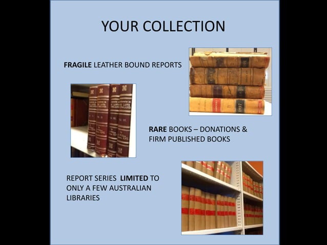 Library collection preservation - 2014 | PPT