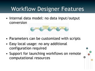 Main ToolbarElements LibraryWorkflow SceneElement PropertiesUGENE Workflow Designer