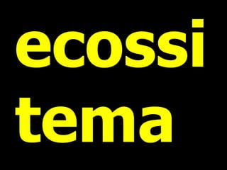 ecossitema  