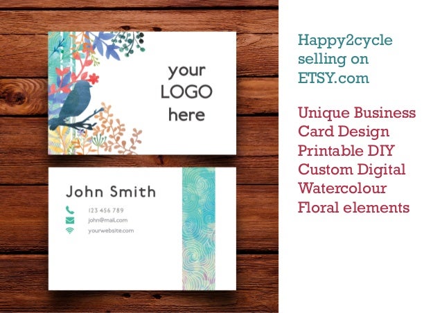 uniqie business card design