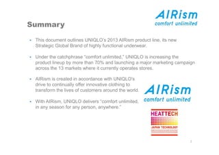 Uniqlo airism presen130319 en
