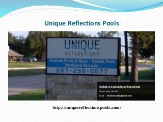 Unique Reflections Pools
http://uniquereflectionspools.com/
 