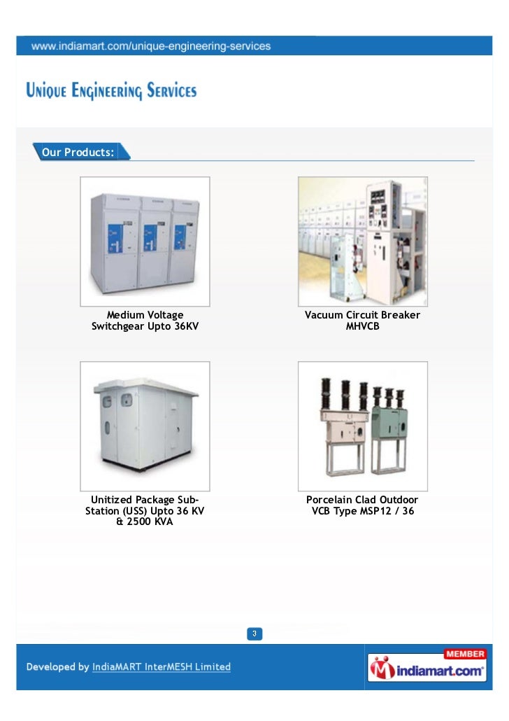 Unique Engineering Services, Pune, Electrical Equipments