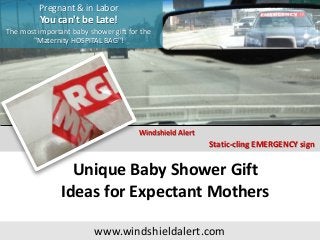 Unique Baby Shower Gift Ideas for Expectant Mothers
 
