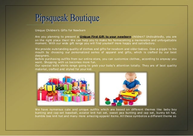 unique childrens gifts