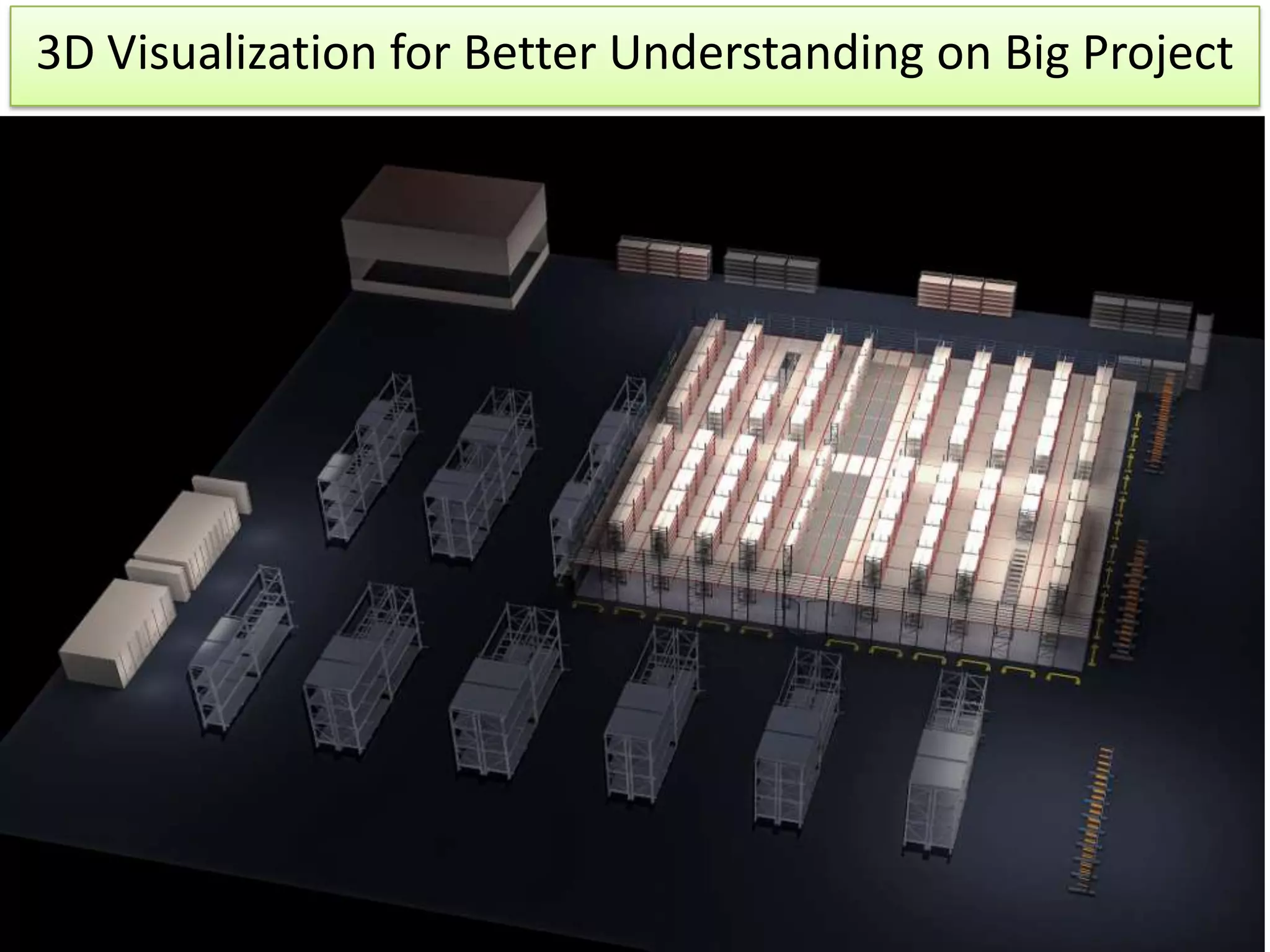 3D Visualization for Better Understanding on Big Project

 